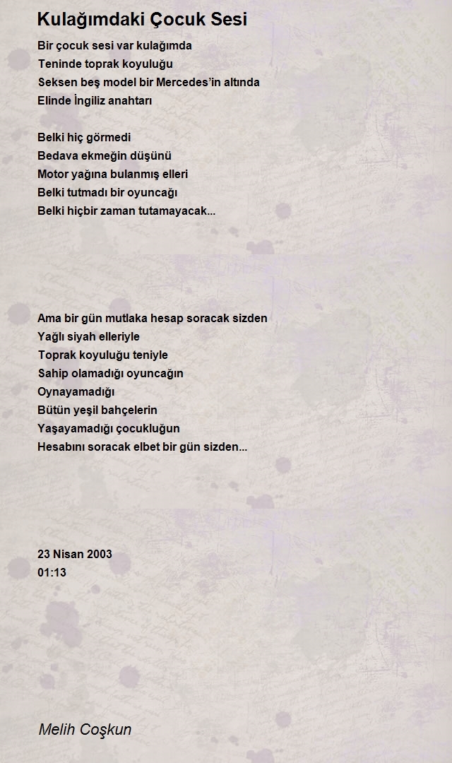 Melih Coşkun