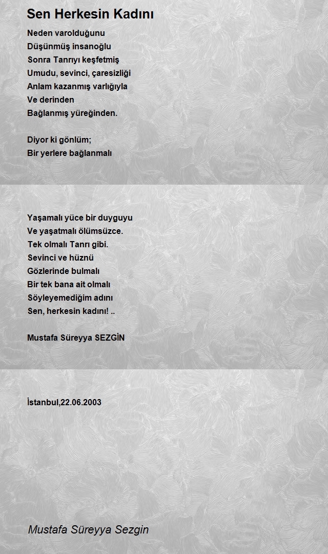 Mustafa Süreyya Sezgin