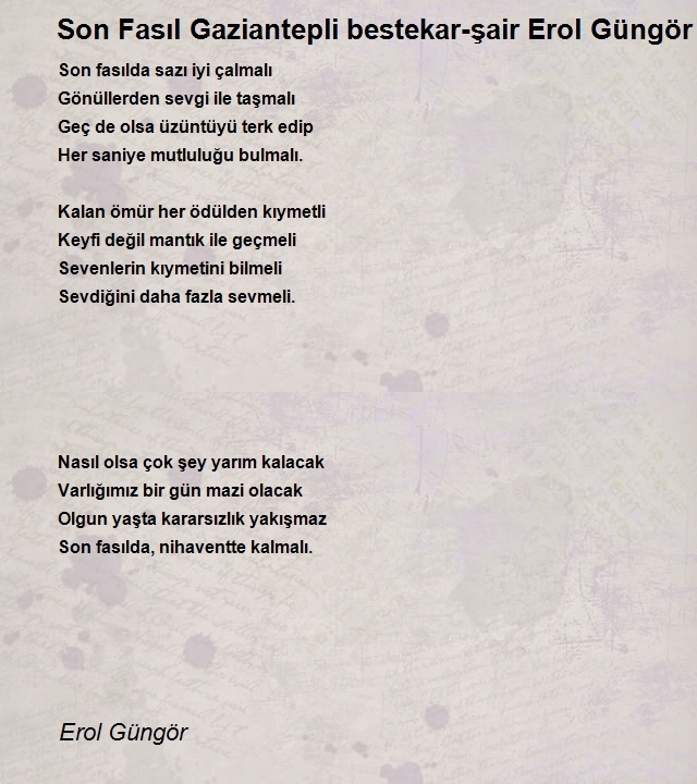 Erol Güngör