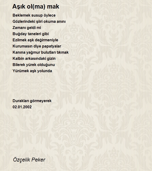 Özçelik Peker