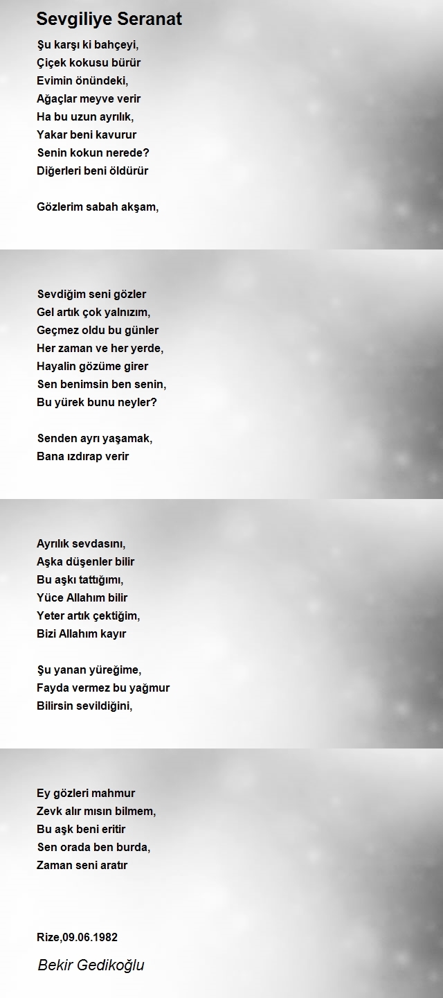 Bekir Gedikoğlu