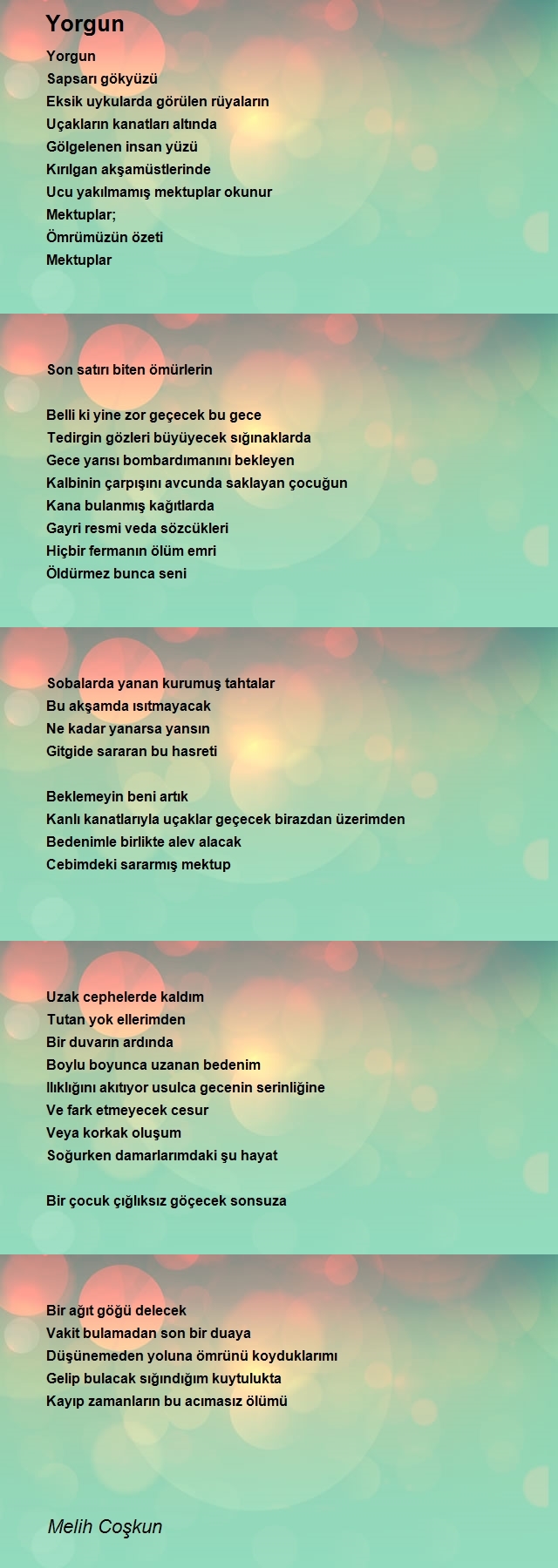 Melih Coşkun