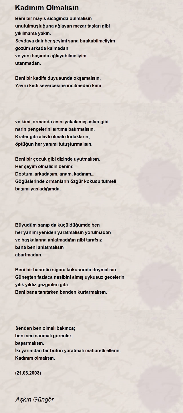 Aşkın Güngör