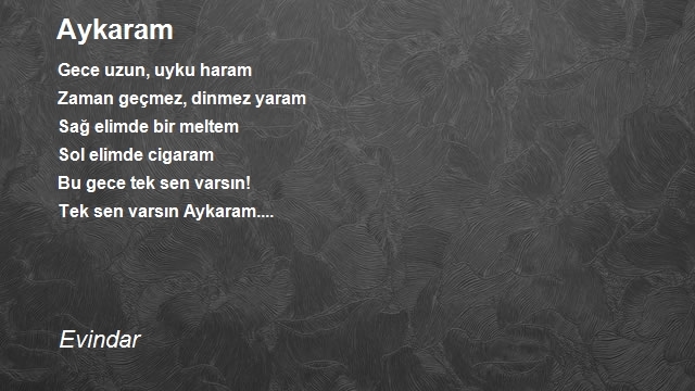 Şair Evindar