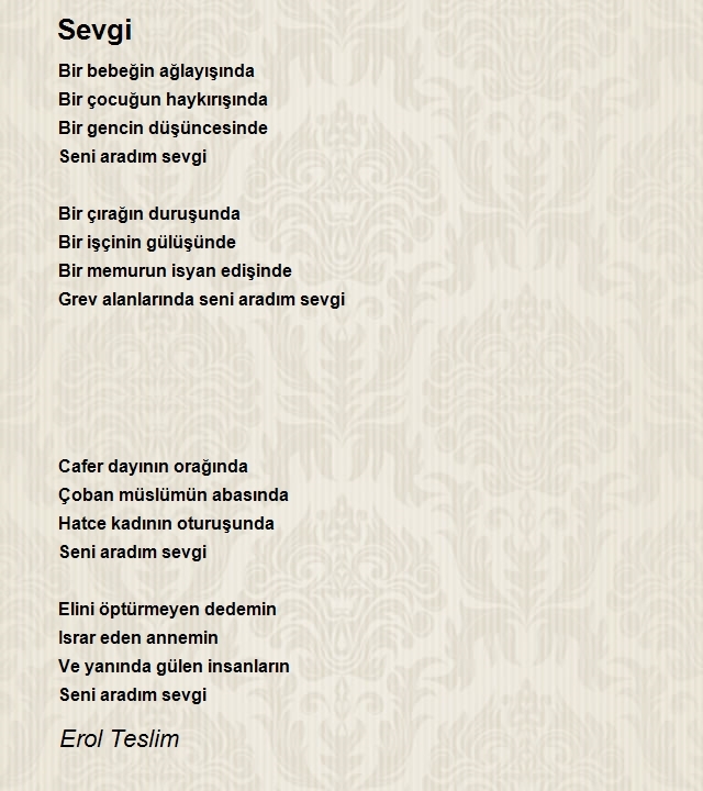 Erol Teslim