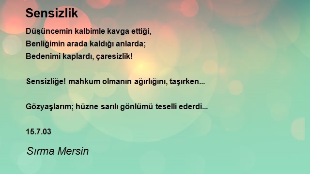 Sırma Mersin
