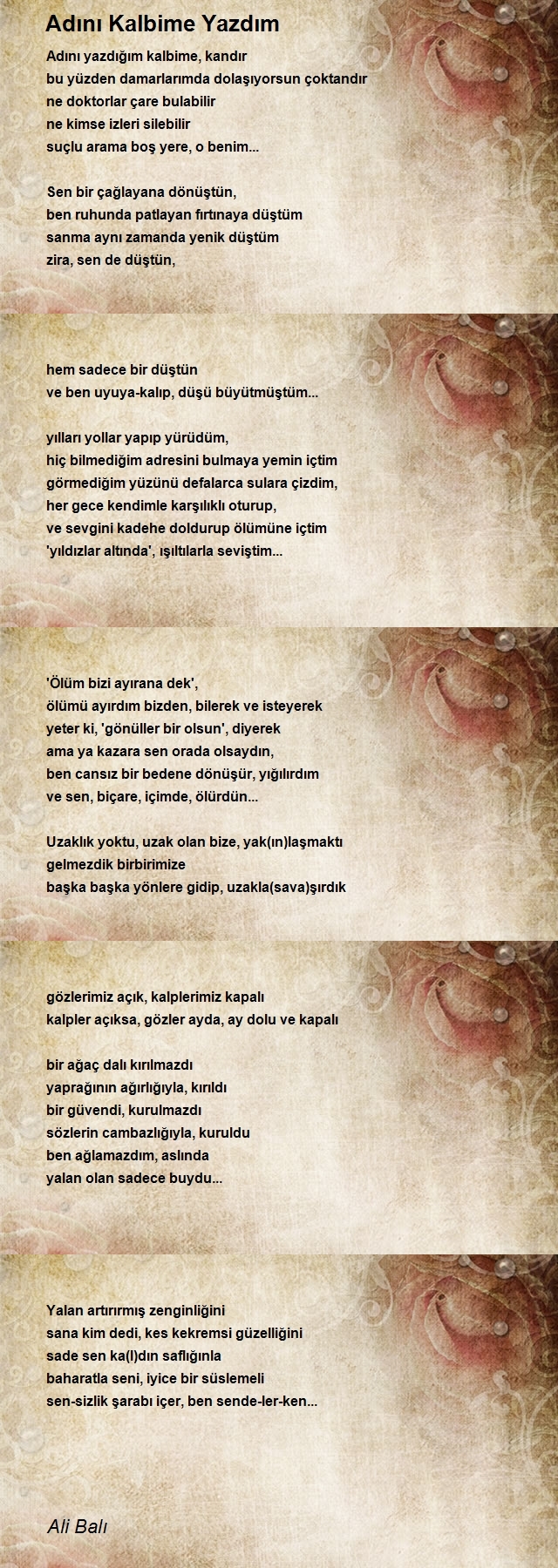 Ali Şafak Balı