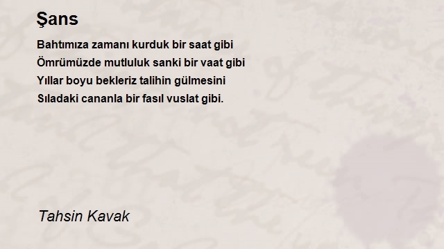 Tahsin Kavak