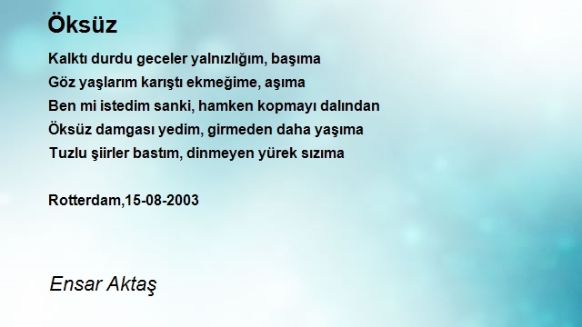 Ensar Aktaş