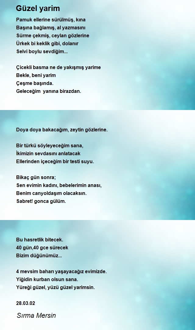 Sırma Mersin