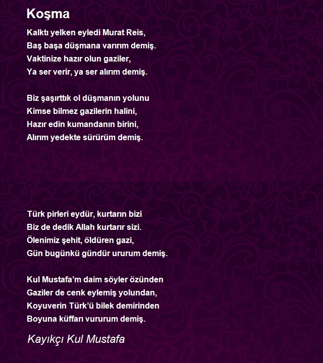 Kayıkçı Kul Mustafa