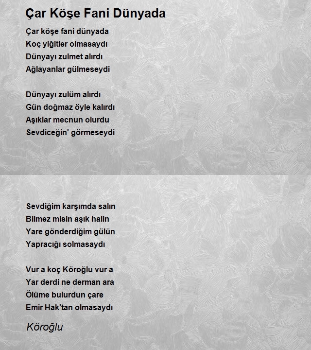 Köroğlu