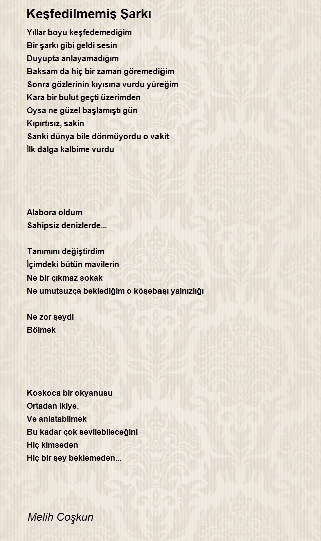 Melih Coşkun