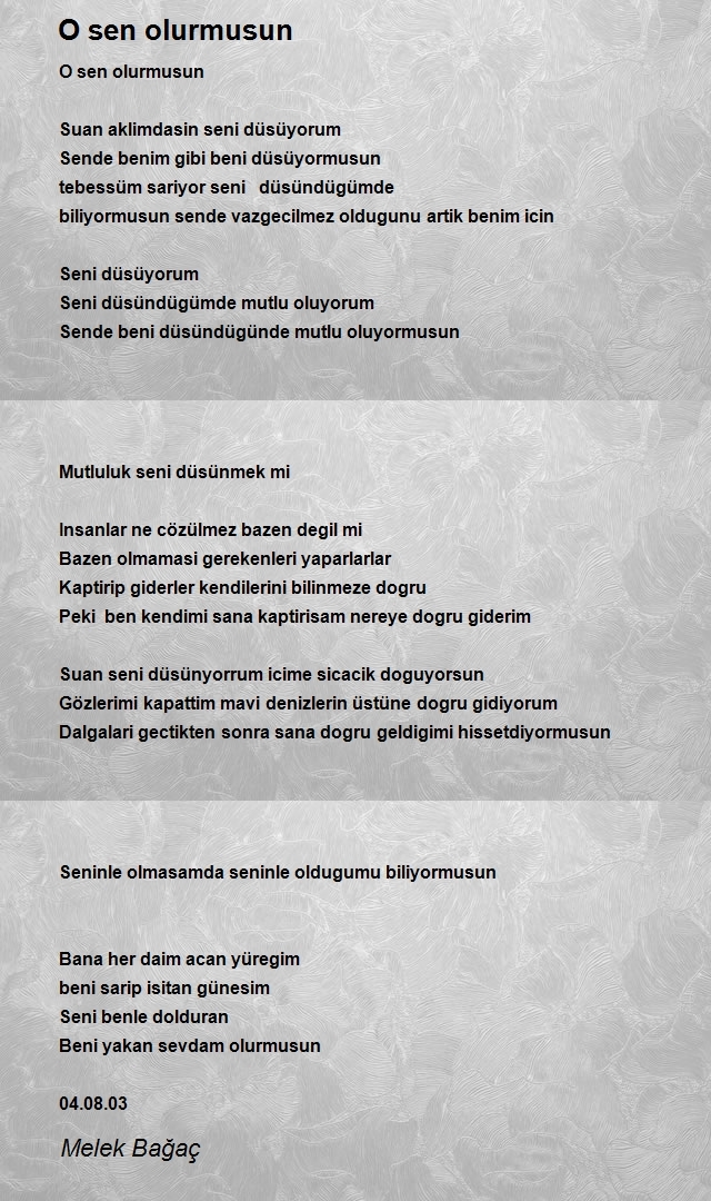 Melek Bağaç