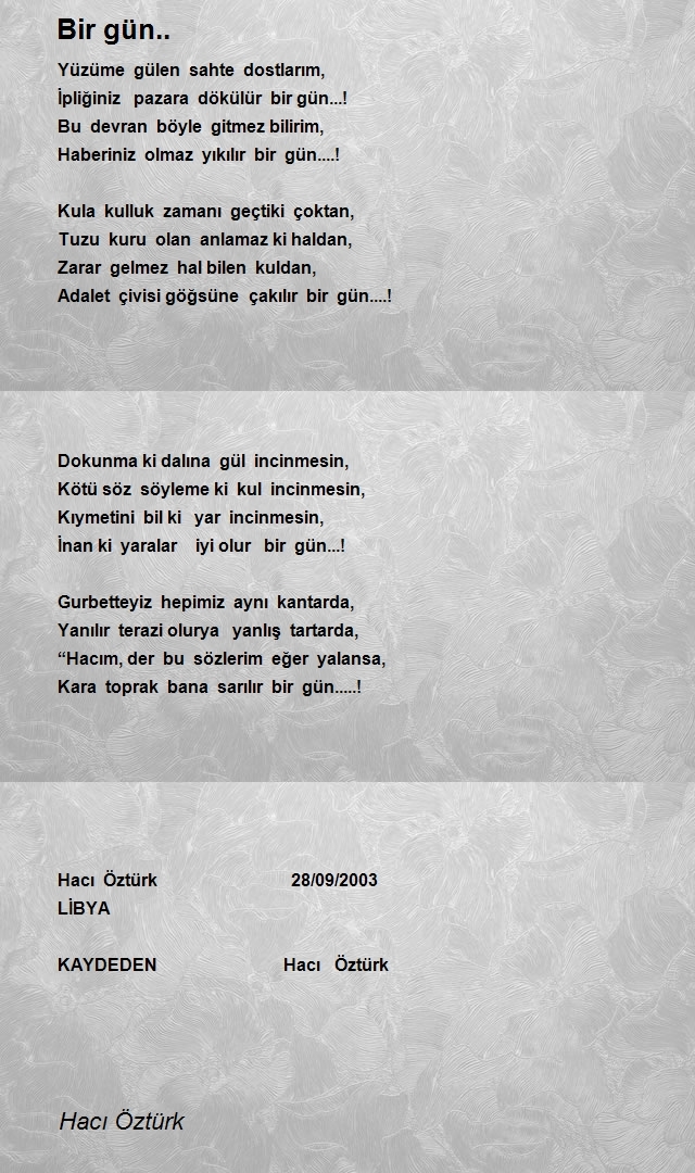 Hacı Öztürk