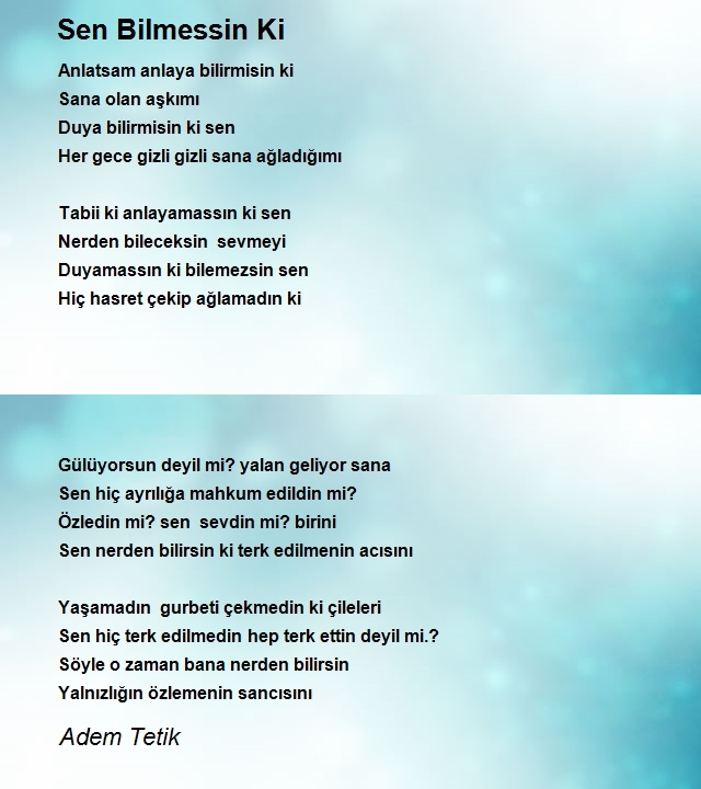Adem Tetik