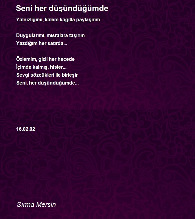 Sırma Mersin