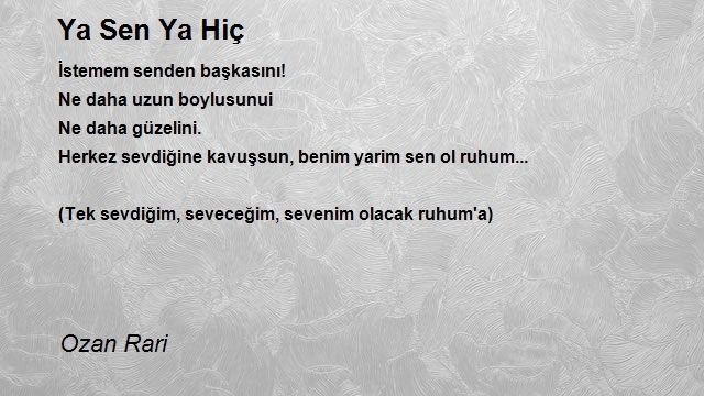 Ozan Rari