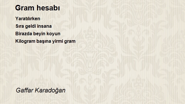 Gaffar Karadoğan
