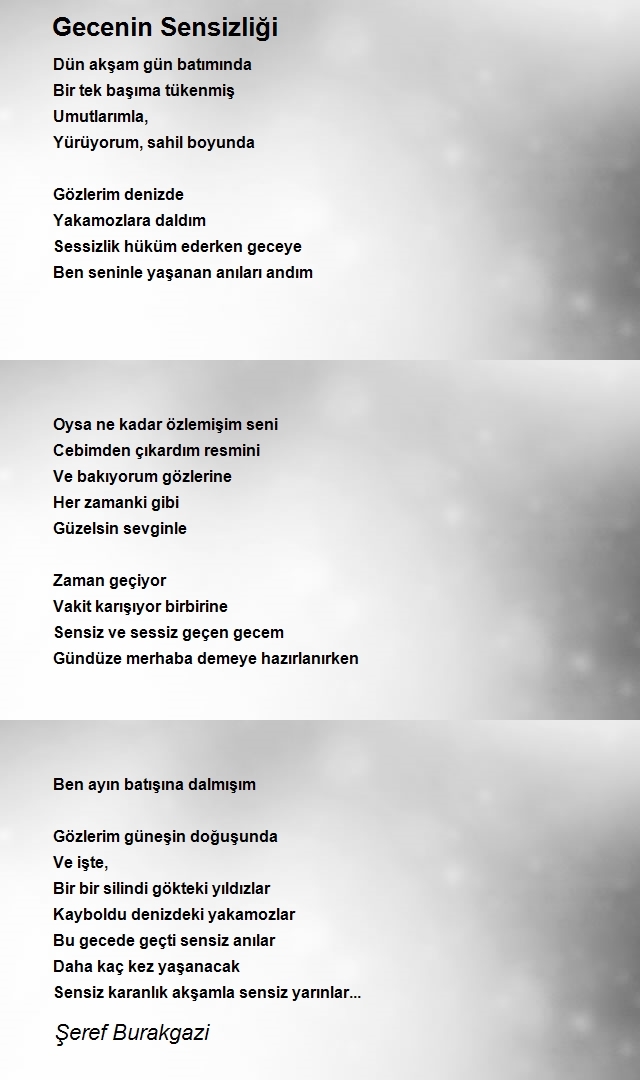 Şeref Burakgazi