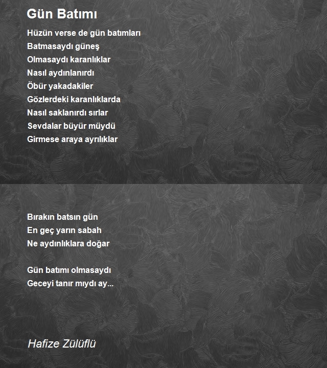 Hafize Zülüflü