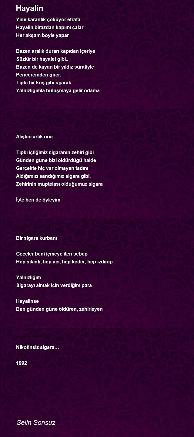 Selin Sonsuz