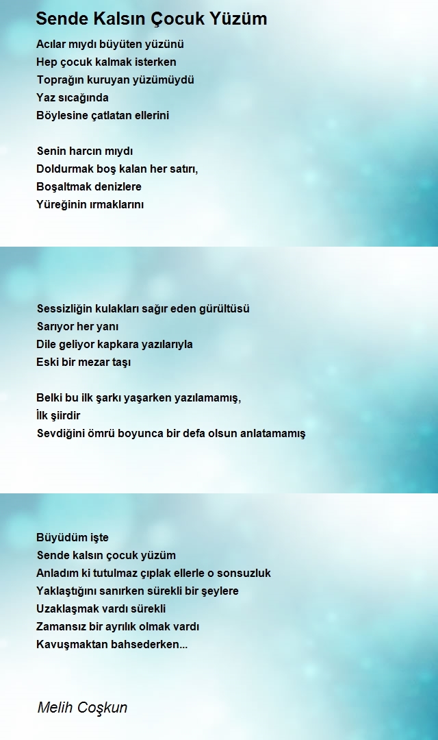 Melih Coşkun