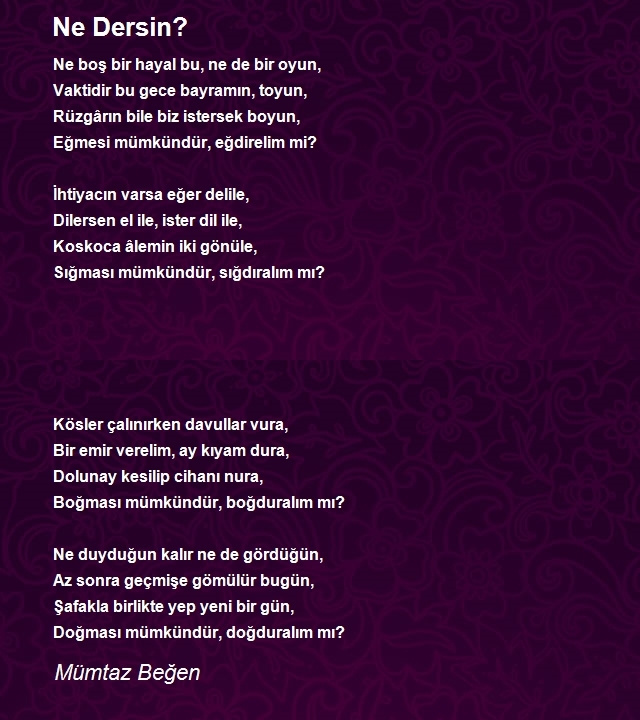 Mümtaz Beğen