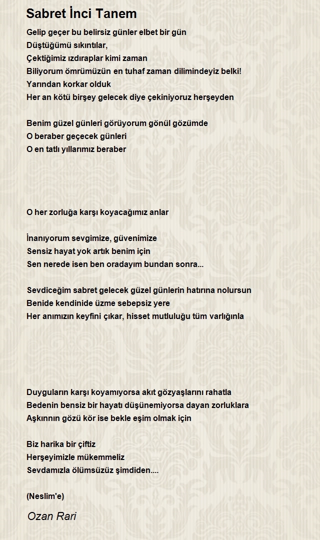Ozan Rari