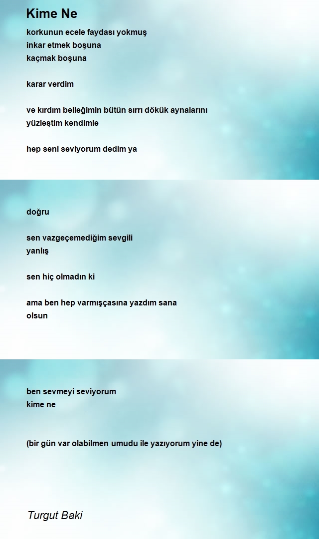Turgut Baki