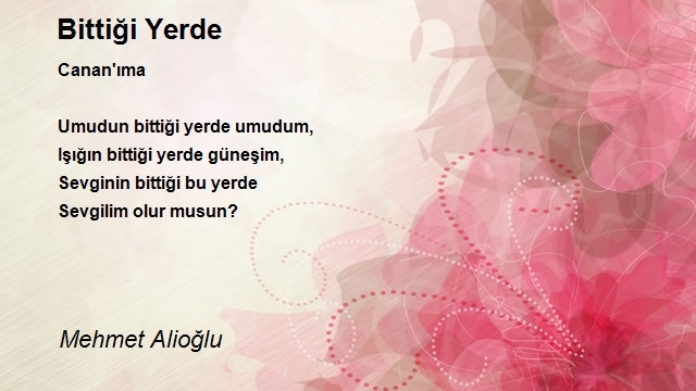 Mehmet Alioğlu