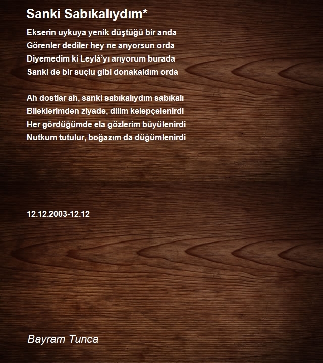 Bayram Tunca