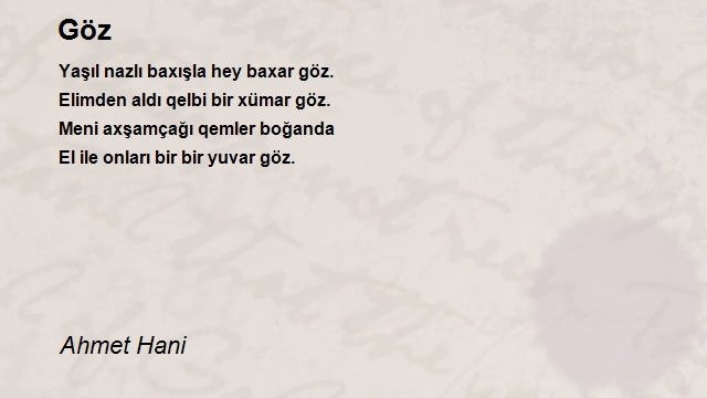 Ahmet Hani