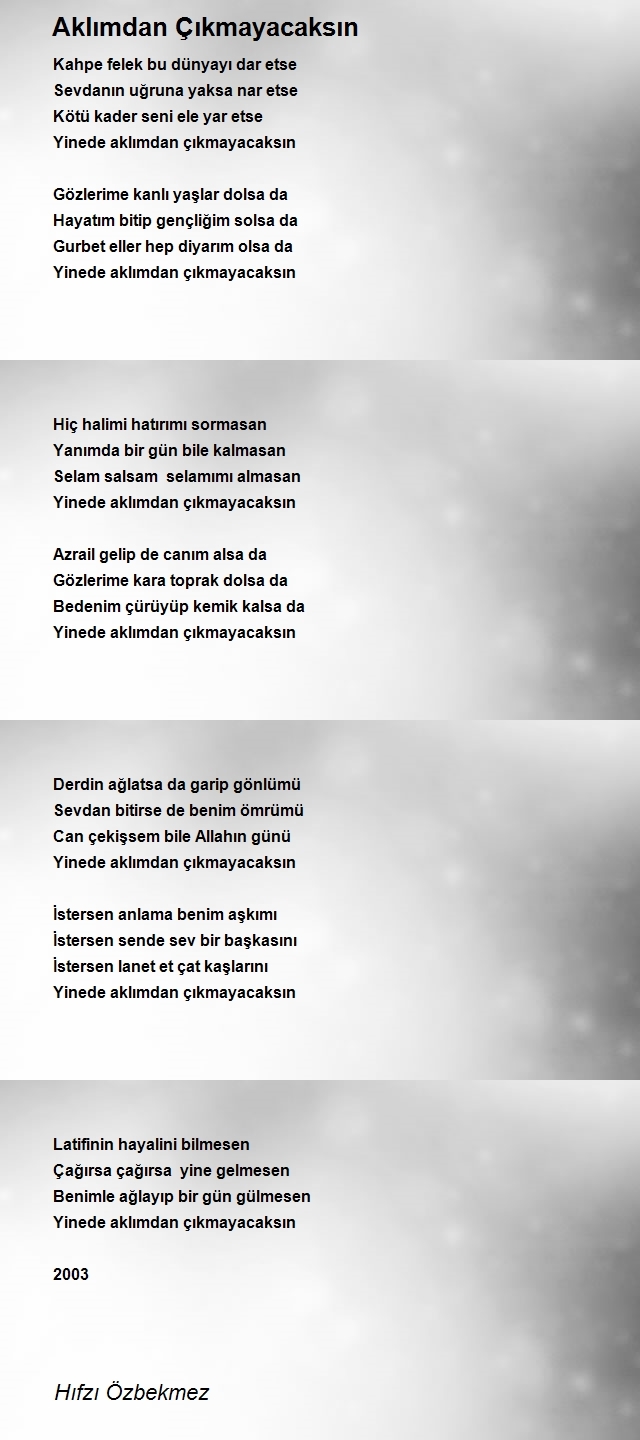 Hıfzı Özbekmez