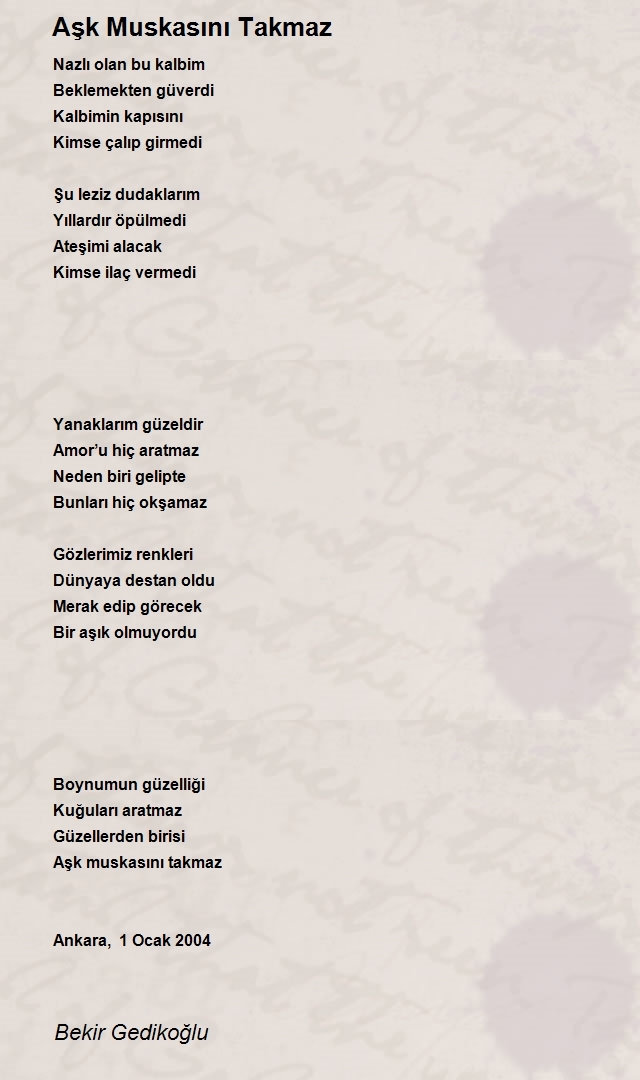 Bekir Gedikoğlu