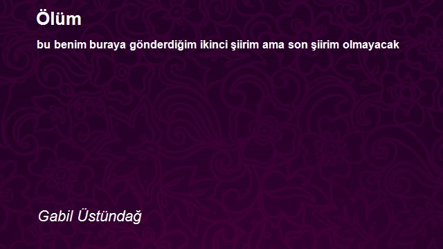 Gabil Üstündağ