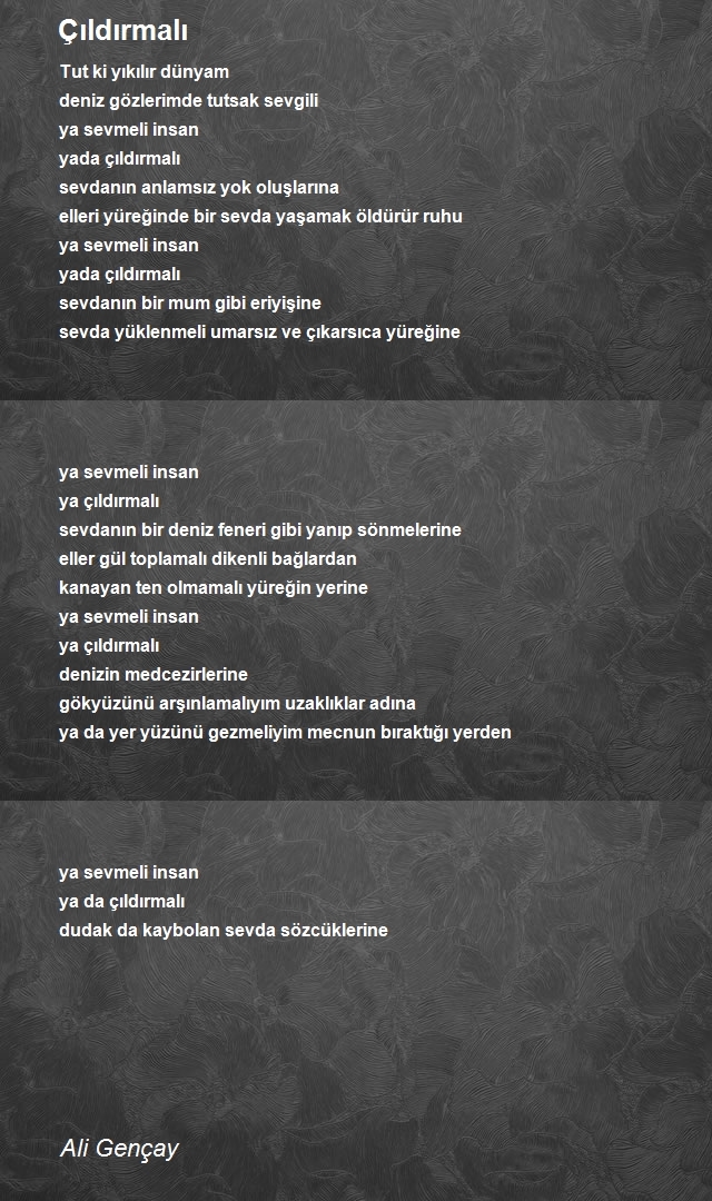 Ali Gençay