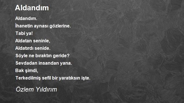 Özlem Yıldırım