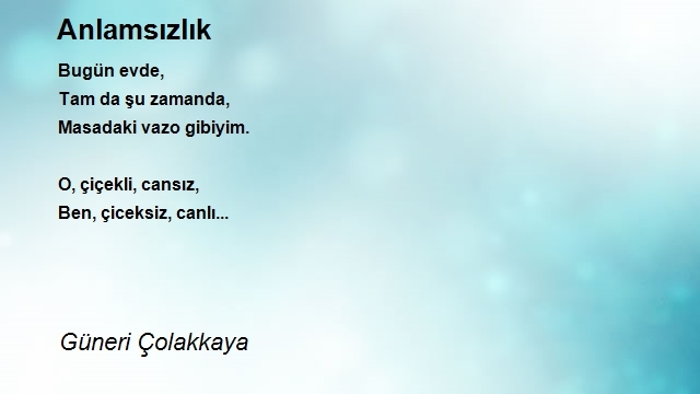 Güneri Çolakkaya