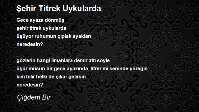 Çiğdem Bir Genç