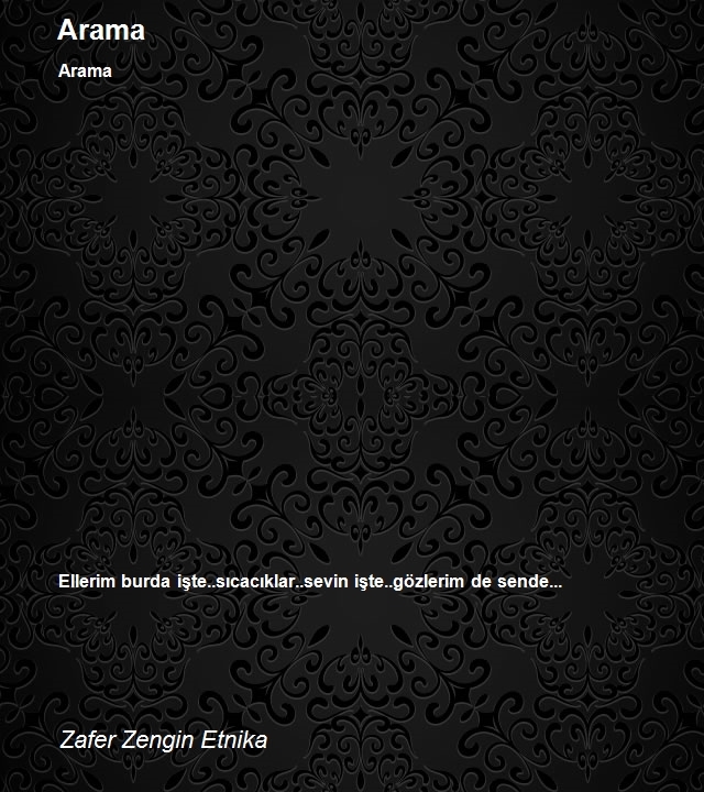 Zafer Zengin Etnika
