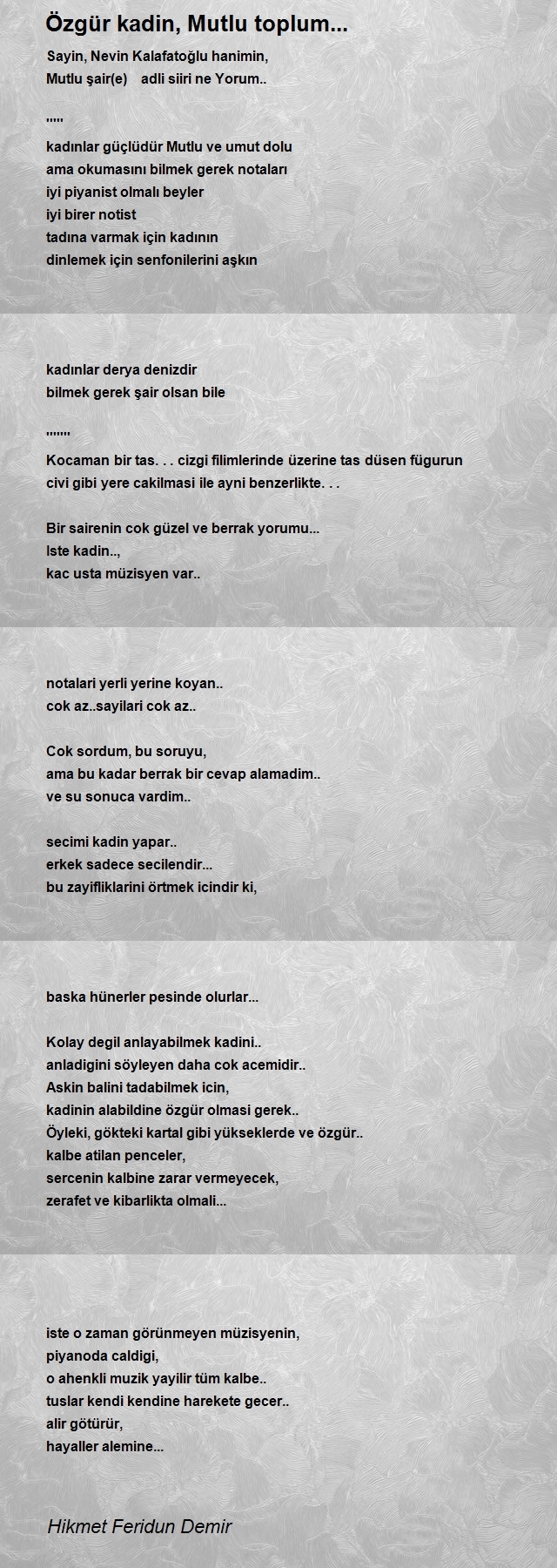 Hikmet Feridun Demir