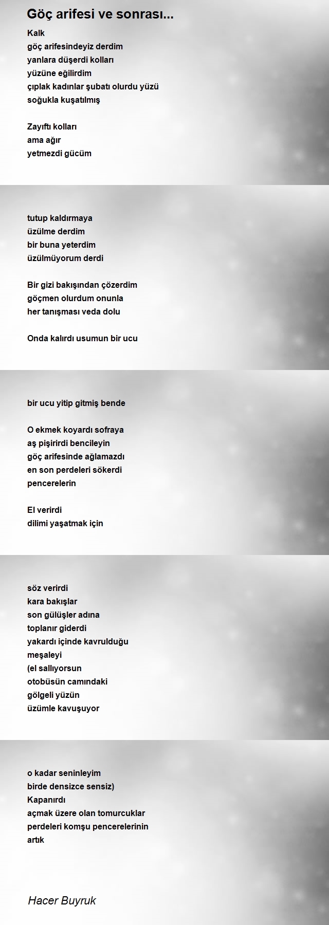Hacer Buyruk
