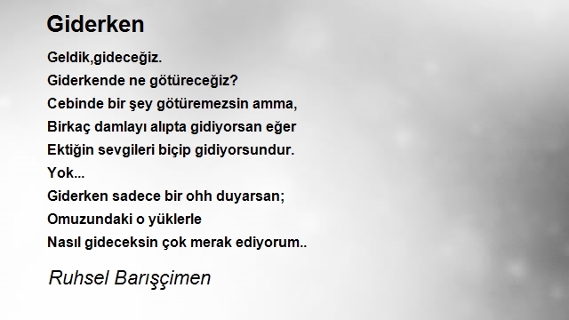Ruhsel Barışçimen