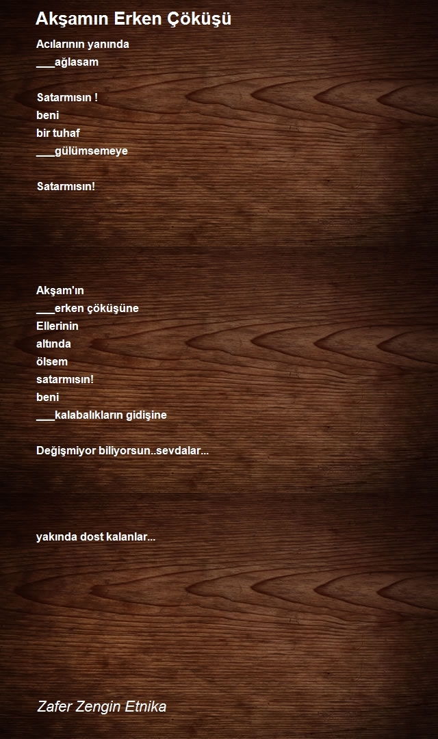 Zafer Zengin Etnika