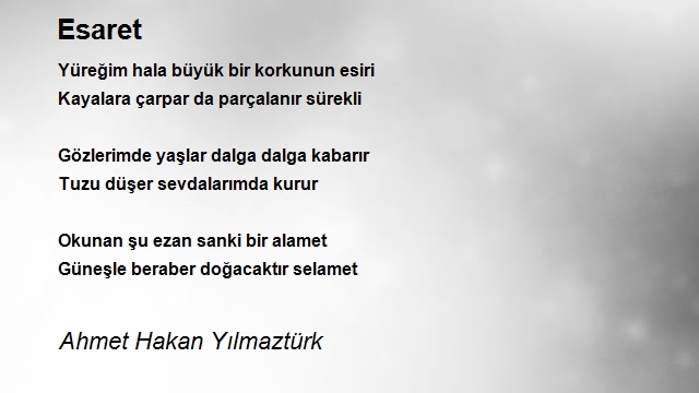 Ahmet Hakan Yılmaztürk