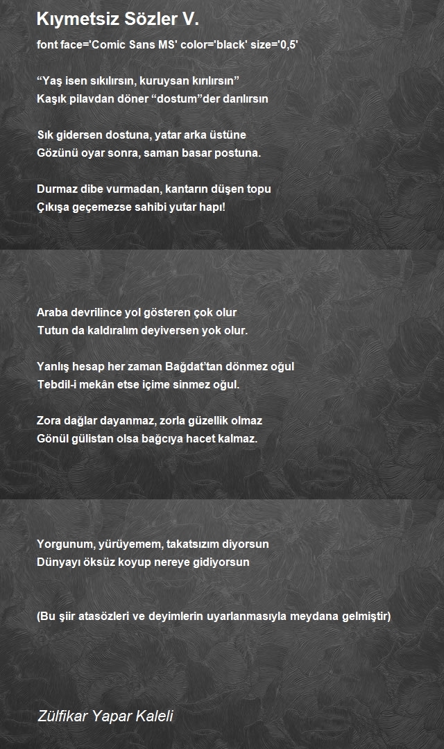 Zülfikar Yapar Kaleli