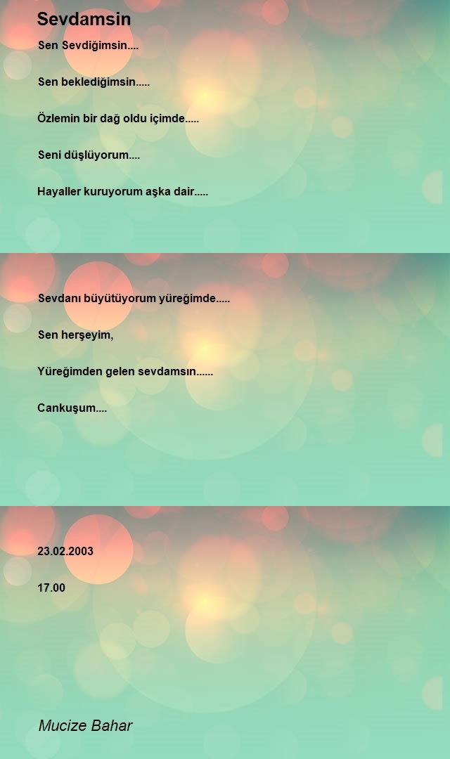 Mucize Bahar