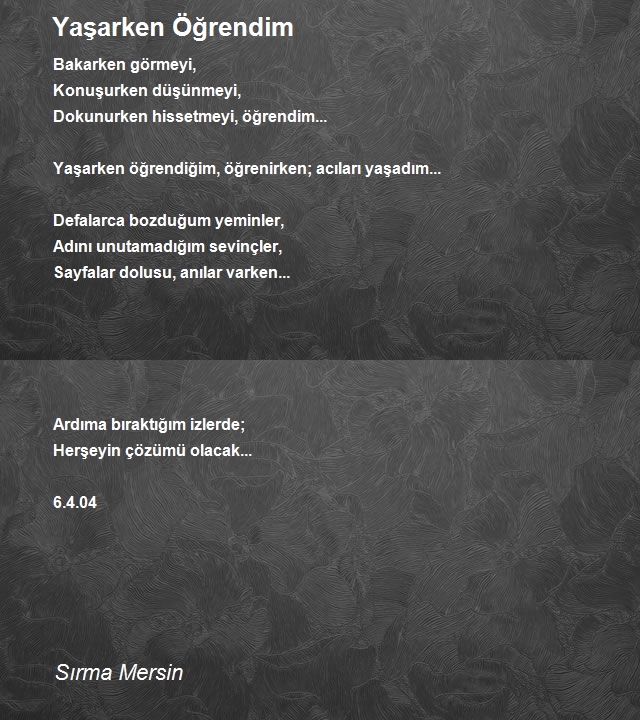 Sırma Mersin