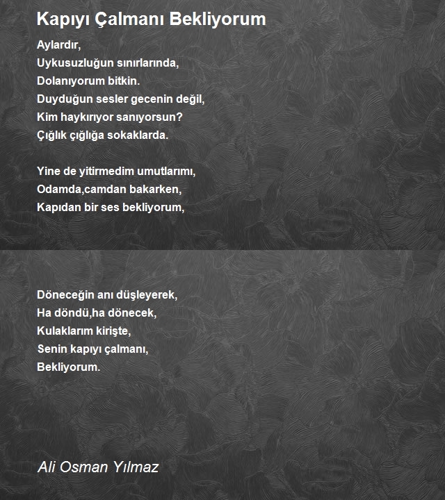 Ali Osman Yılmaz